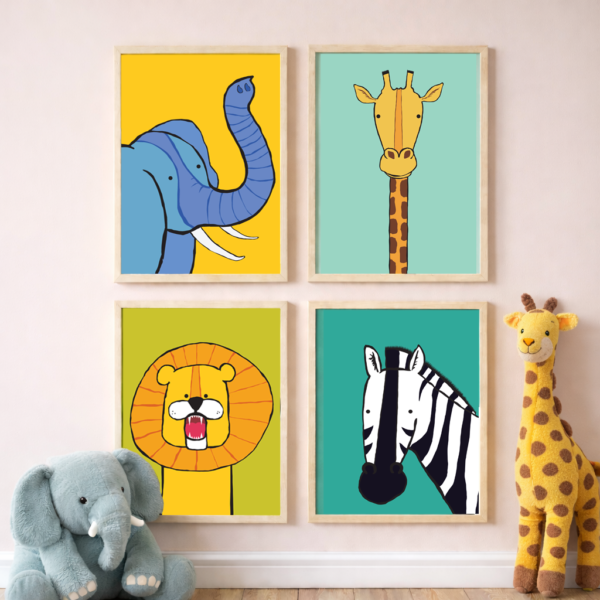 safari set of 4